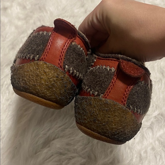 Merrell Women's Milan Autumn Cross wool and ruby leather crepe sole 7 - Picture 3 of 5